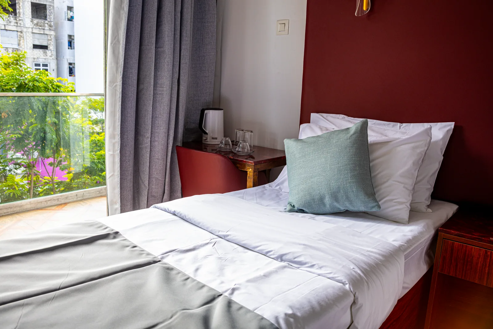Premium room interior at Terminal 27 Hotel